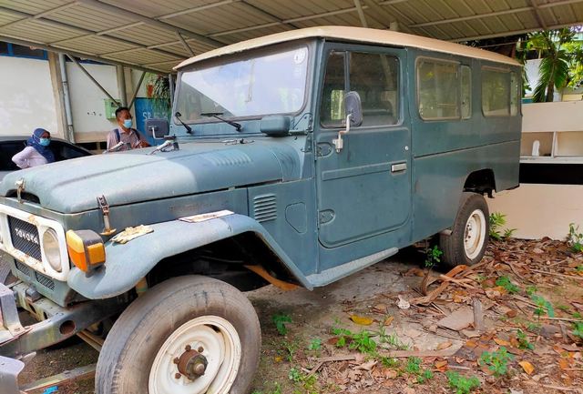 Toyota Land Cruiser Hardtop bekas mobil dinas dilelang Foto: dok. lelang.go.id