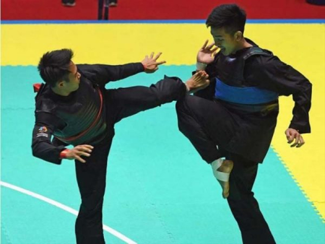 Ilustrasi Pertandingan Pencak Silat (Sumber: INASGOC)