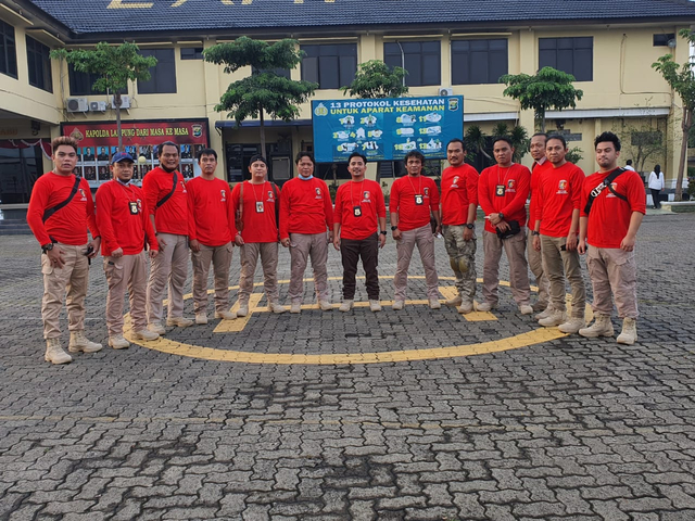 Team Khusus Anti Bandit (Tekab) 308 Polda Lampung jajaran Polresta Bandar Lampung. | Foto: Ist