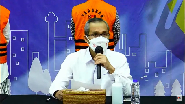 Konferensi pers KPK terkait Operasi Tangkap Tangan (OTT) Bupati Probolinggo, Selasa (31/8). Foto: Youtube/KPK RI