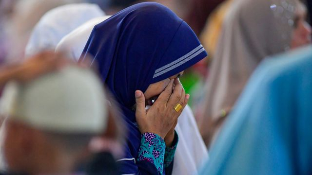 Ilustrasi tafakur. Foto:  ANTARA FOTO/M Risyal Hidayat