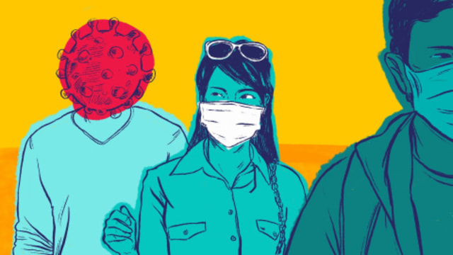 Ilustrasi virus corona. Foto: Irfan Maulana/Kumparan