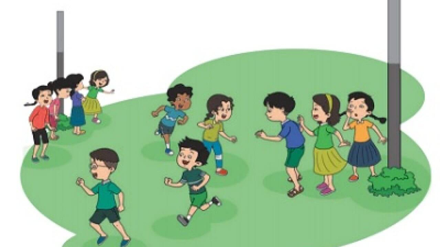 Permainan Bentengan (Sumber: Kemdikbud)