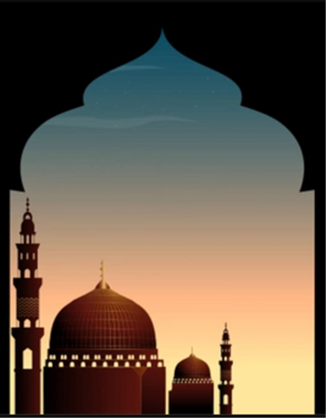 Ilustrasi masjid sebagai rumah Allah. https://www.freepik.com/