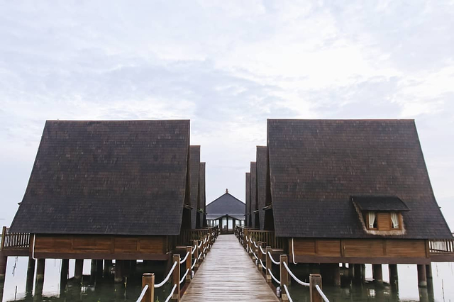 Salah satu destinasi wisata di Cirebon, Cirebon Waterland Foto: Instagram @cirebonwaterland.id