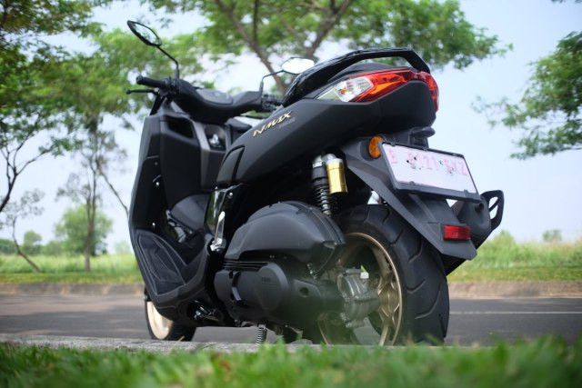 Tampilan belakang all new Yamaha NMax. (Foto: Bangkit Jaya Putra/kumparanOTO)