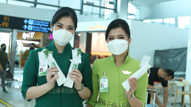 Awak kabin Citilink kenakan seragam baru Foto: Dok. Citilink