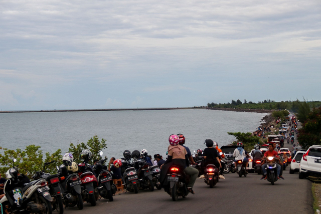 Pantai Ulee Lheu, Banda Aceh. Foto: Fahzian Aldevan untuk acehkini 