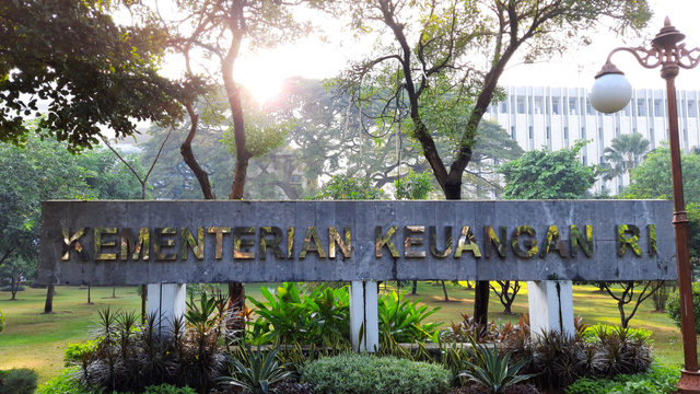 Gedung Kementerian Keuangan Republik Indonesia. Foto: Shutter Stock