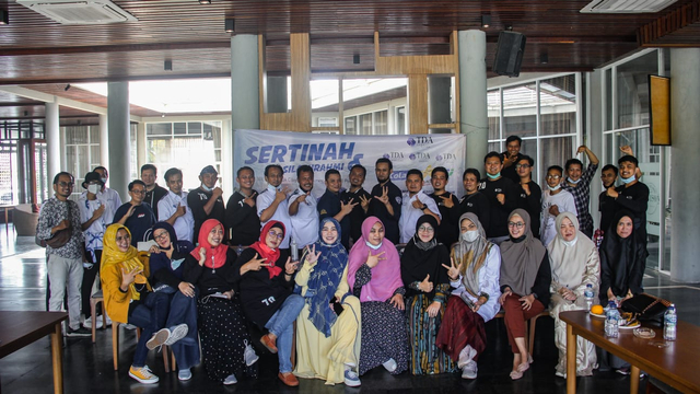 Komunitas TDA di wilayah Provinsi Banten, yakni Cilegon, Serang, dan Pandeglang, laksanakan even Serah Terima Amanah (Sertinah). dok