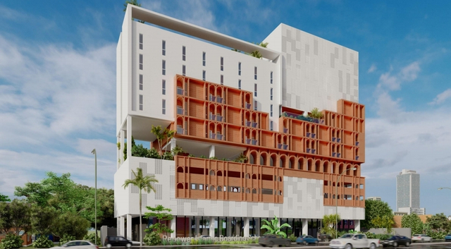 Proyek gedung baru Pesantren Modern Darrul Qur'an binaan Ustadz Yusuf Mansur. Foto: Dok. Istimewa