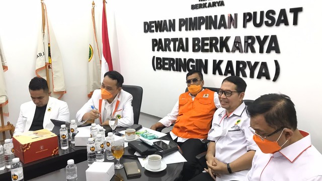 Rapat DPP Berkarya Kubu Muchdi Pr.
 Foto: Dok. Istimewa