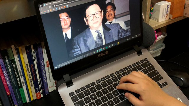 Kaharudin Ongko, eks pemilik Bank Umum Nasional, salah seorang obligor BLBI. Foto: Melly Meiliani/kumparan