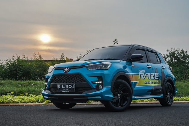 Toyota Raize 1.0 T GR Sport. Foto: Muhammad ikbal/kumparan