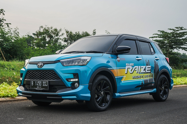 Toyota Raize 1.0 T GR Sport. Foto: Muhammad ikbal/kumparan