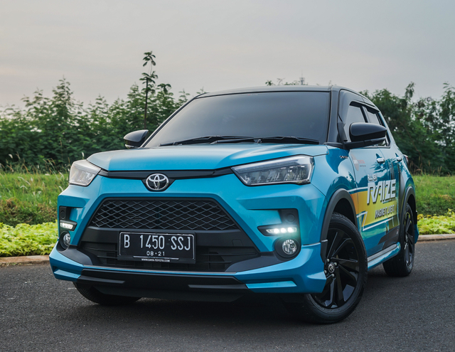 Toyota Raize 1.0 T GR Sport. Foto: Muhammad ikbal/kumparan
