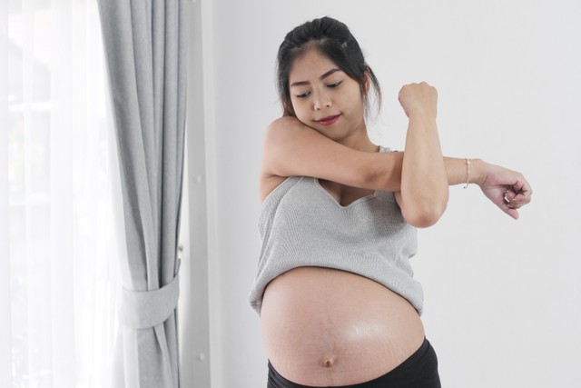 Ibu hamil zumba. Foto: Shutterstock