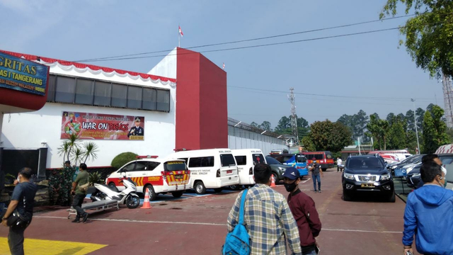Kondisi Lapas Kelas I Tangerang yang di dalamnya terbakar, Rabu (8/9). Foto: Dok. Istimewa