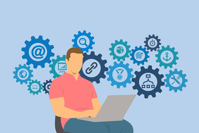 Ilustrasi orang internetan (Foto: Pixabay)