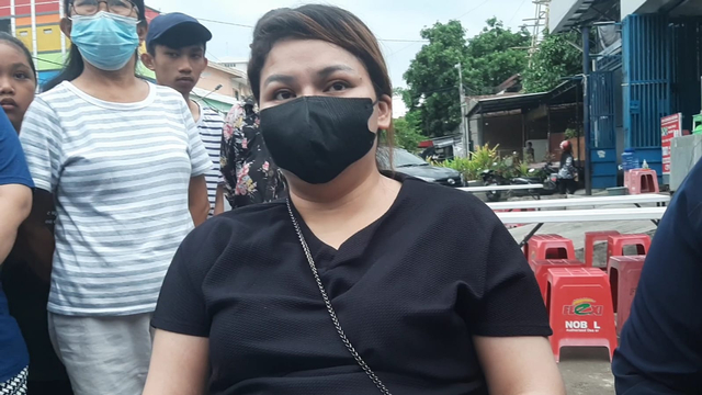 Amriana (34), pemilik warkop di Gowa, Sulsel, yang dipukul Satpol PP. Foto: Dok. Istimewa