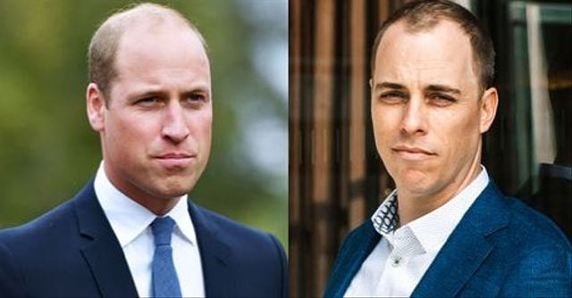 Jordan Whalen saat berperan menjadi Pangeran William. Foto: dok. Instagram @whalenaway