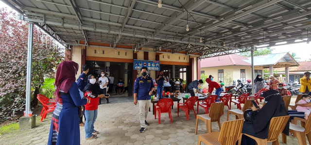 AMPI Kalbar menggelar Vaksinasi Milenial di Singkawang. Foto: Dok Hi!Pontianak