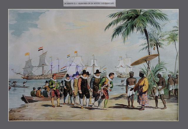 Ilustrasi era kolonialisme pimpinan Cornelis de Houtman. Foto: flickr.com