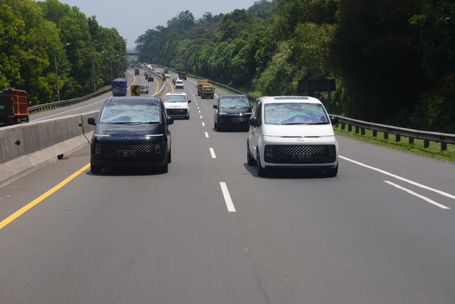 Test drive Hyundai Staria rute Jakarta-Bandung pulang pergi, Kamis (9/9). Foto: Dok. Istimewa