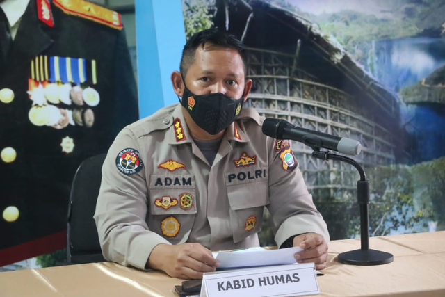 Kabid Humas Kombes Pol Adam Erwindi.