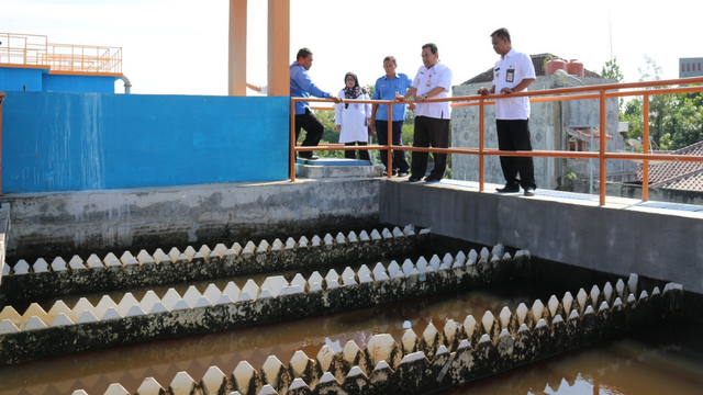 Ilustrasi: Instalasi pengolahan air PDAM Kabupaten Blora. (foto: priyo/beritabojonegoro)