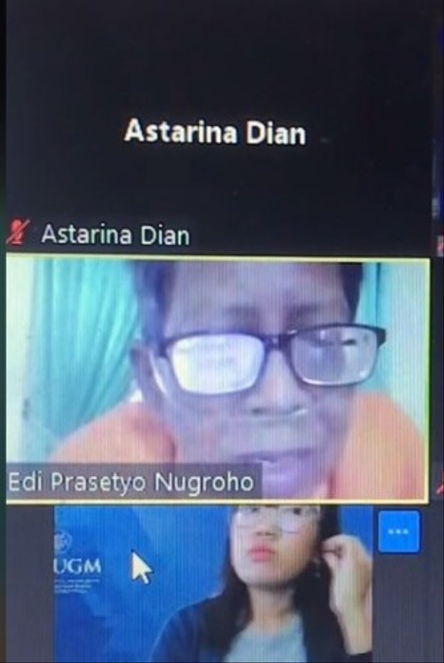 Viral kisah dosen bernama Edi Prasetyo Nugroho selalu menonaktifkan kemara zoom selama perkuliahan. (Foto: TikTok/@eccediary)