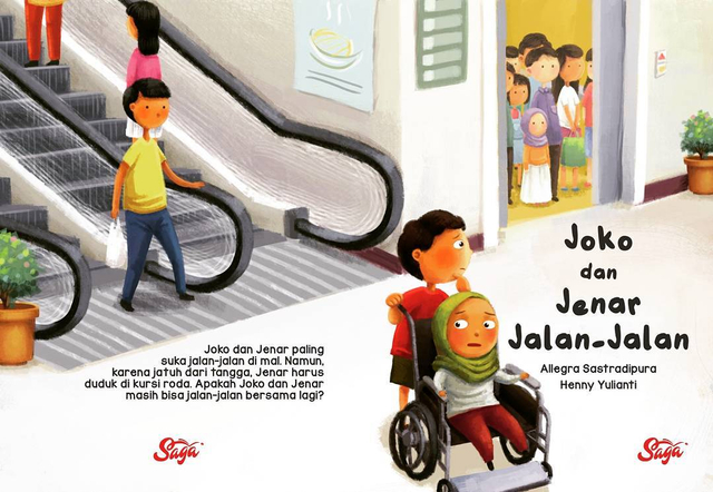 Buku Cerita Anak: Joko dan Jenar Jalan-Jalan. Dok: Saga Indonesia 