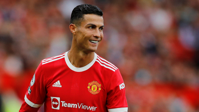Pemain Manchester United Cristiano Ronaldo saat melawan Newcastle United pada pertandingan Liga Inggris di Old Trafford, Manchester, Inggris. Foto: Phil Noble/REUTERS