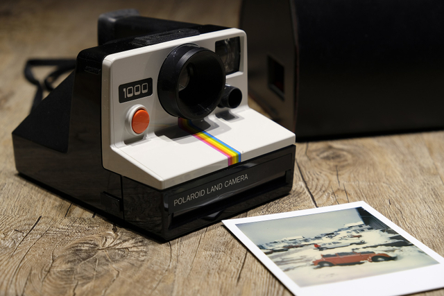 Ilustrasi hasil foto dari kamera polaroid. Foto: Pixabay