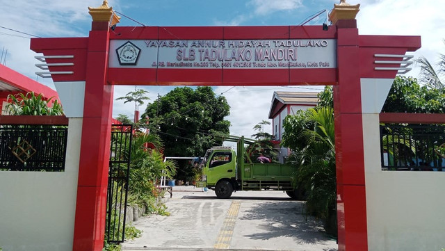 SLB Tadulako Mandiri, Kelurahan Tondo, Kecamatan Mantikulore, Kota Palu, Sulawesi Tengah. Foto: Ibrahim Diasa/PaluPoso