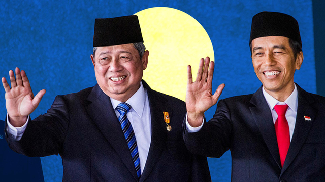 SBY dan Jokowi. Foto: Getty Images & kumparan