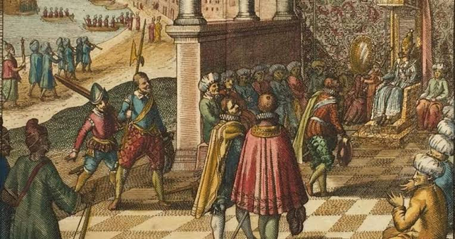 Ilustrasi perlawanan rakyat Ternate terhadap bangsa Portugis. Sumber: Sejarahone.
