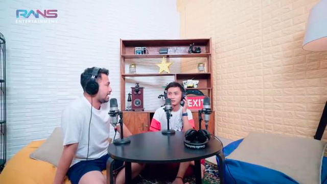 Raffi Ahmad dan Sensen. Foto: YouTube Rans Entertainment.