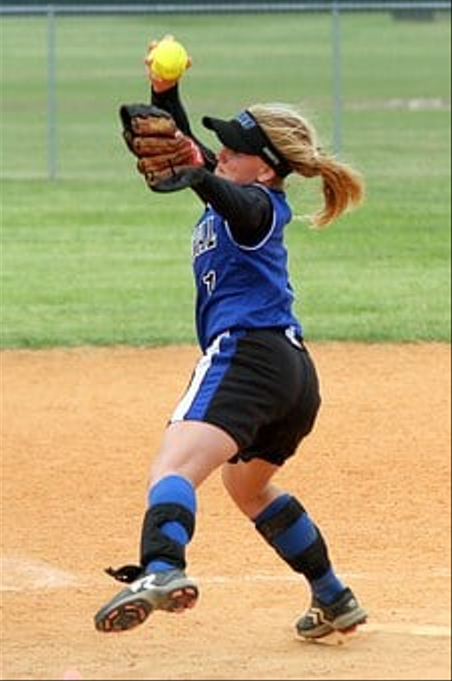Melempar Bola pada Permainan Softball (Sumber: Pixabay)