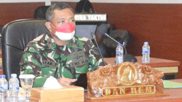 Danrem 172/PWY, Brigjen TNI Izak Pangemanan. (Dok Danrem 172/PWY) 