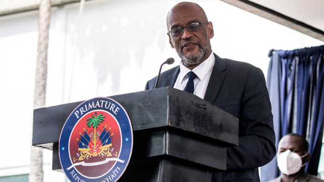PM Haiti Ariel Henry. Foto: Valerie Baeriswyl / AFP