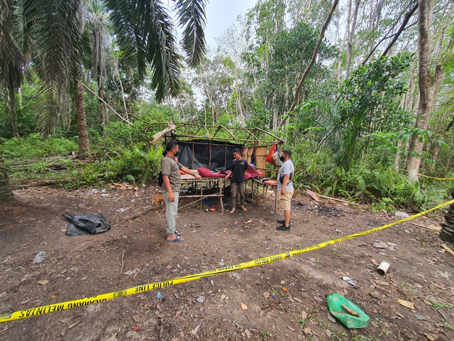 Gubuk tempat dimana Sudiar dihabisi oleh Boyon.