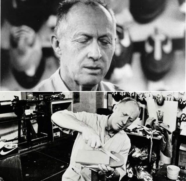 Pendiri Nike, Bill Bowerman diketahui meninggal karena kebanyakan menghirup lem sepatu. Foto: istimewa.