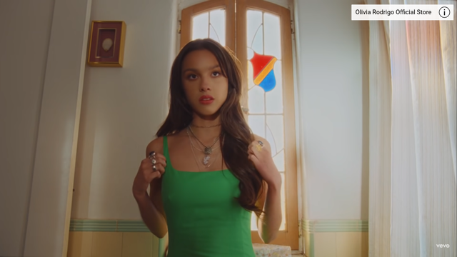 Olivia Rodrigo dok YouTube