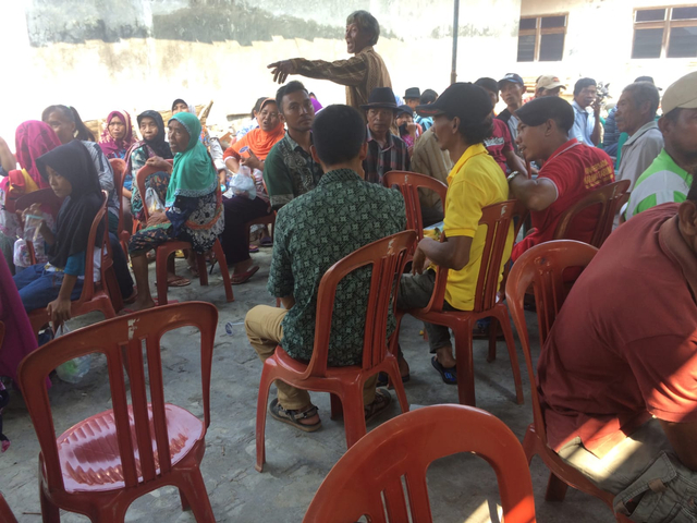 Masyarakat tani di Kabupaten Indramayu, Jawa Barat. (Dokumentasi tahun 2019)