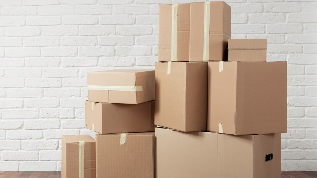 Tak perlu menyimpan kardus paket di dalam rumah. Foto: Shutterstock