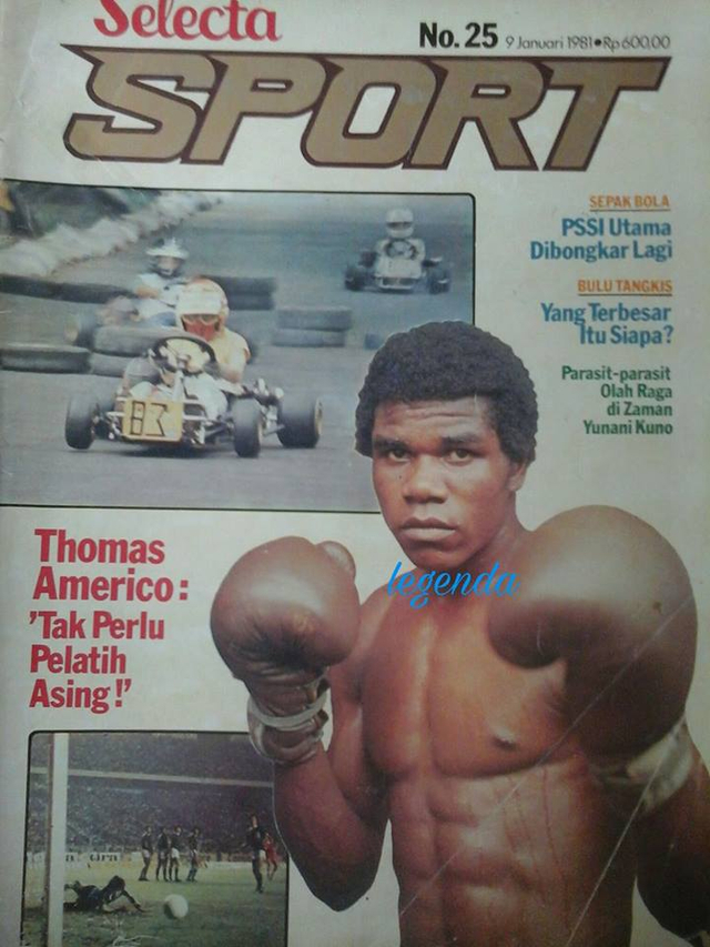 Thomas Americo di Koran Tahun 1981 (Sumber: Twitter)