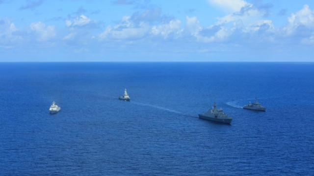 Ilustrasi Laut Natuna. Foto: Dispen AL
