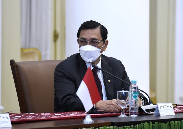 Menteri Koordinator Bidang Kemaritiman dan Investasi Luhut Binsar Pandjaitan. Foto: Dok. Lukas - Biro Pers Sekretariat Presiden