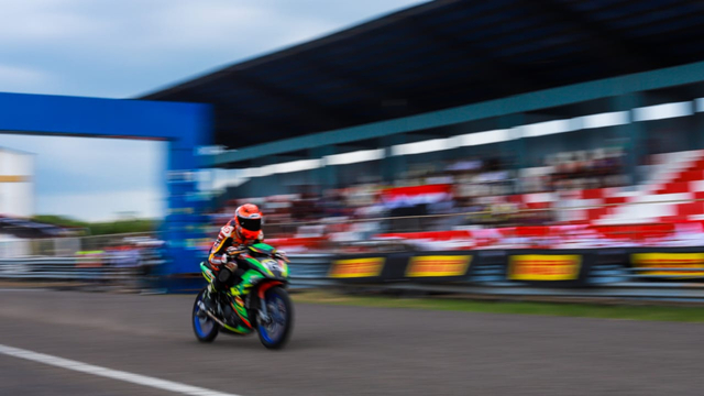Kejurnas Motoprix di Sirkuit Skyland Sekayu, Muba. (foto: istimewa)